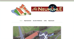 Desktop Screenshot of neumuehle.info